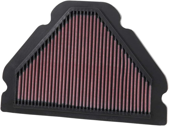 K&N KA-9098 Motorrad Tauschluftfilter, Rot