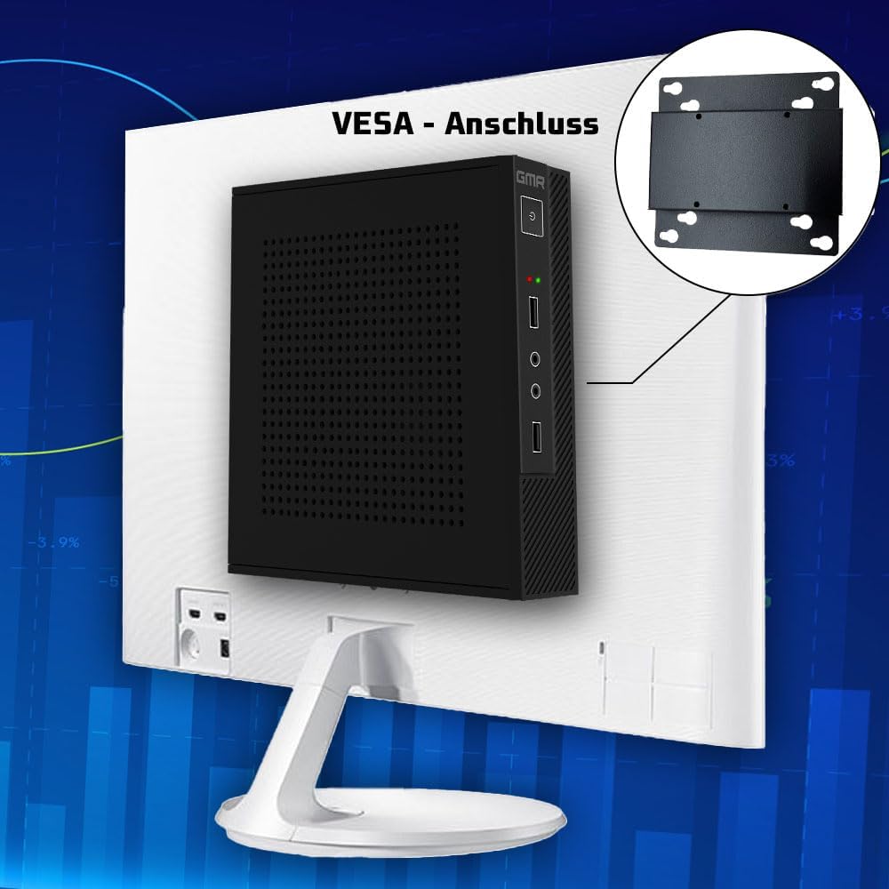 GMR Ultra Smart Mini i7 Office PC - Business Office Computer | 3 Jahre Garantie | 16 GB RAM | 512GB