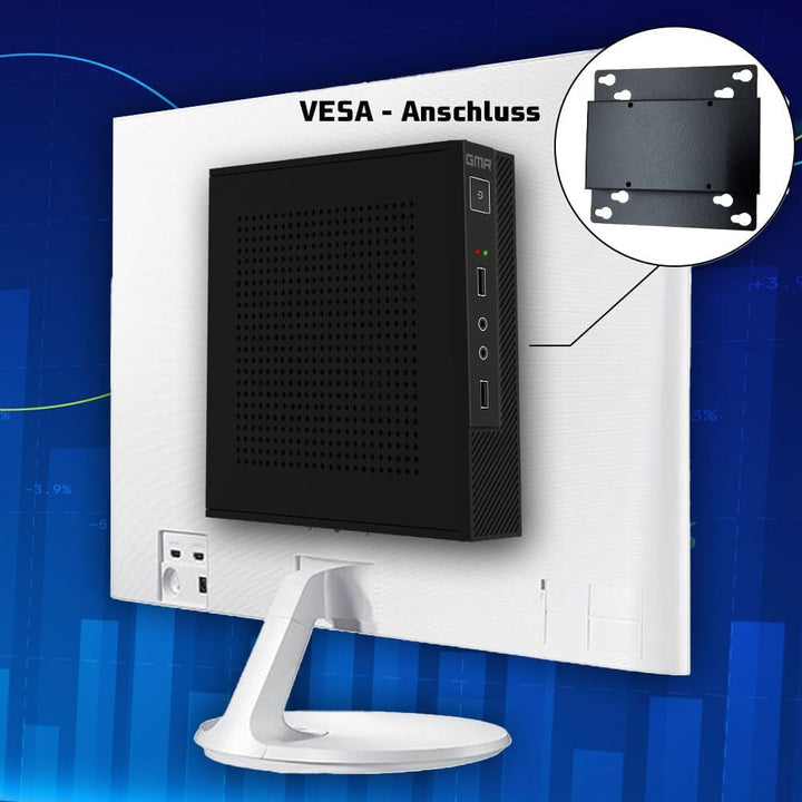GMR Ultra Smart Mini i7 Office PC - Business Office Computer | 3 Jahre Garantie | 16 GB RAM | 512GB