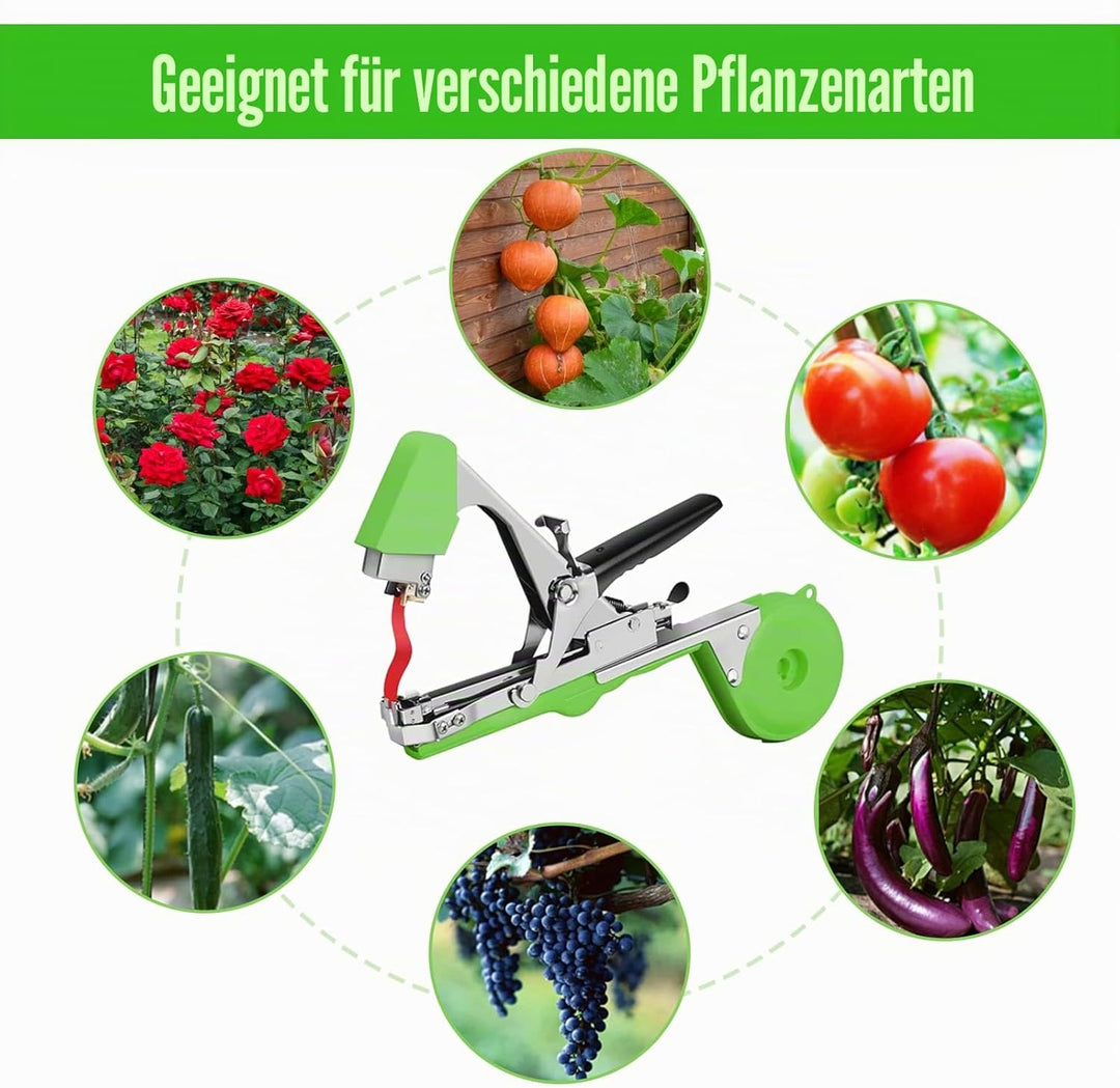 71Nmly Bindezange für Pflanzen,Pflanzenbindemaschine Bandzange Tapetool,Rebe Bindeband Tapener Werkz