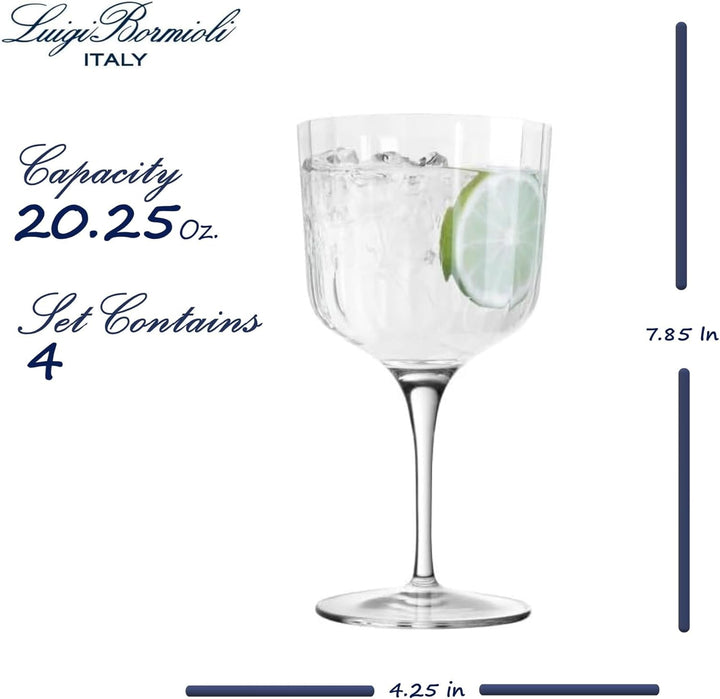 Bormioli Luigi Bach - Bicchieri da Gin - SON.hyx Crystal - Altamente resistenti alla rottura - Lavab