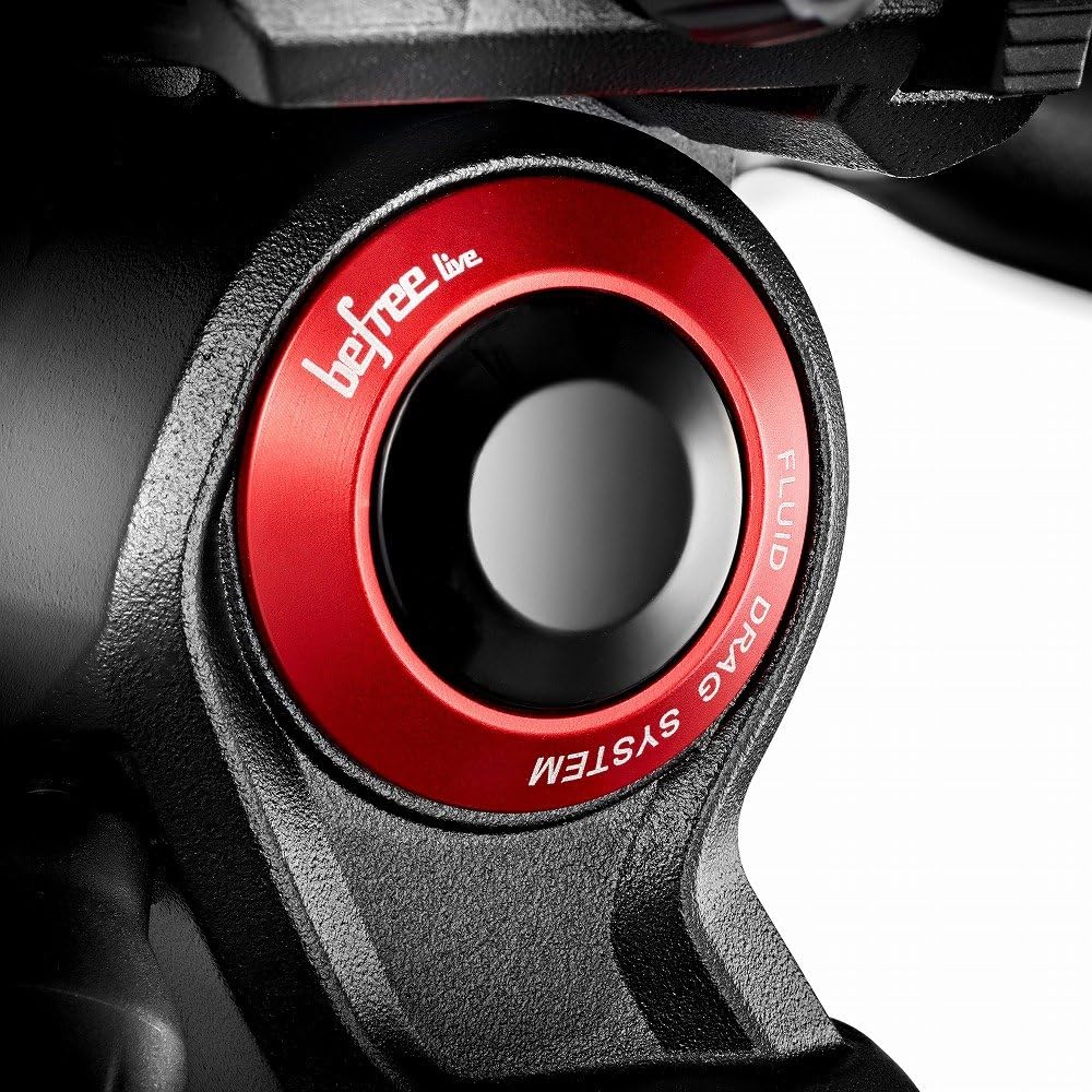 Manfrotto MVH400AH Befree Live Fluid Kopf schwarz Single Live Fluid Kopf, Single Live Fluid Kopf