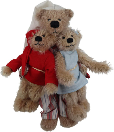 Clemens Teddy Gute-Nacht-Geschichte 28 cm limitiert mit Kindern