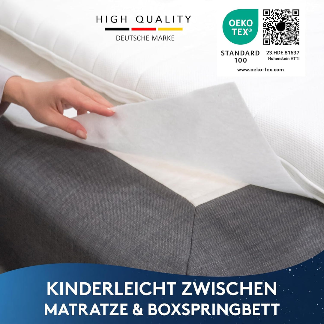 LILENO HOME Anti Rutsch Matratzen Stopp für Boxspringbett (100x170 cm) - Boxspring Antirutschmatte a