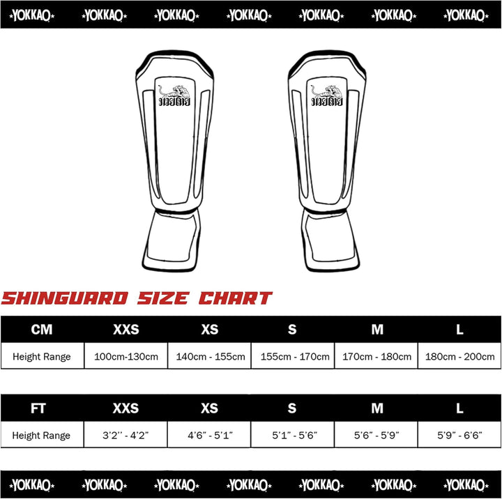 Yokkao Muay Thai Boxing Shin Guards L Matrix Shinguards Mango, L Matrix Shinguards Mango