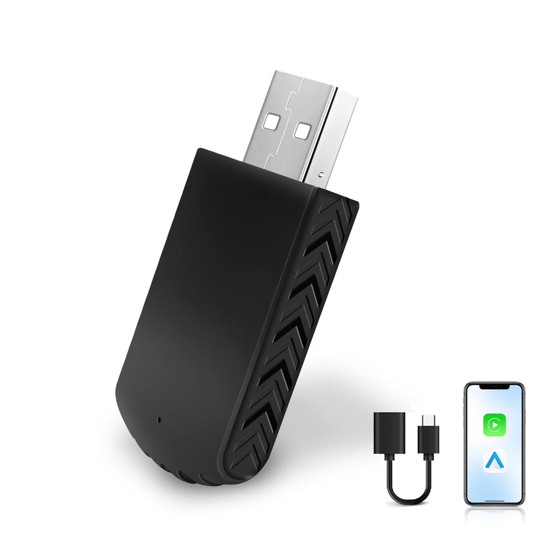 Ezonetronics 2-in-1 Wireless CarPlay & Wireless Android Auto Adapter, Mini & Stabiler, Plug and Play