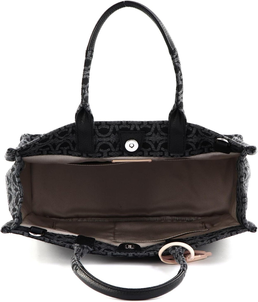 Coccinelle Never Without Handtasche 36 cm, Mul.antrac-noir, Einheitsgrösse