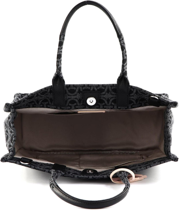 Coccinelle Never Without Handtasche 36 cm, Mul.antrac-noir, Einheitsgrösse
