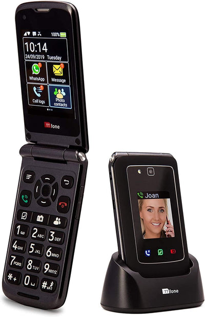 TTfone Titan TT950 Whatsapp 3G Touchscreen Senior Big Button flip Handy - einfach und einfach zu bed