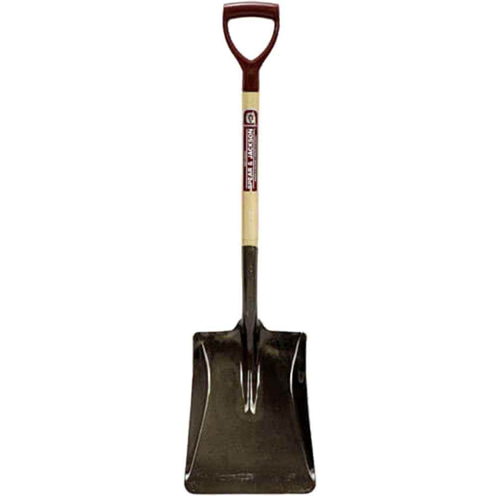 Spear & Jackson 2521VC Randschaufel mit quadratischem Blatt Nr. 4 und offener Dülle Nr. 4 'YD', Nr.