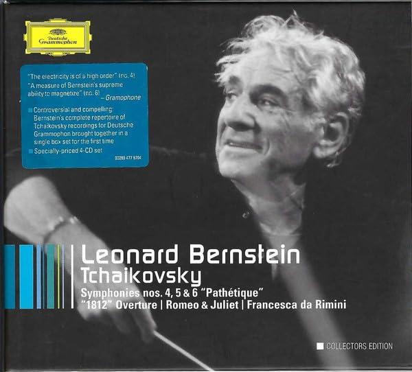 BERNSTEIN, LEONARD-BERNSTEIN-TCHAIK.-SYMPHONIES 4-6, Audio-CD