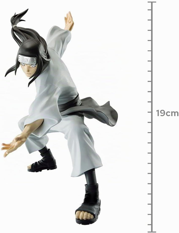 Banpresto Figur Statue Hyuuga Neji Naruto Shippuden - Vibration Stars BP19438 - Höhe 15cm - Mehrfarb