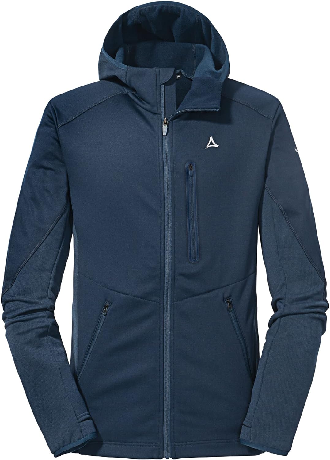 Schöffel Herren Fleece Hoody Lodron M, atmungsaktiver Fleece Pullover mit hoher Bewegungsfreiheit, f