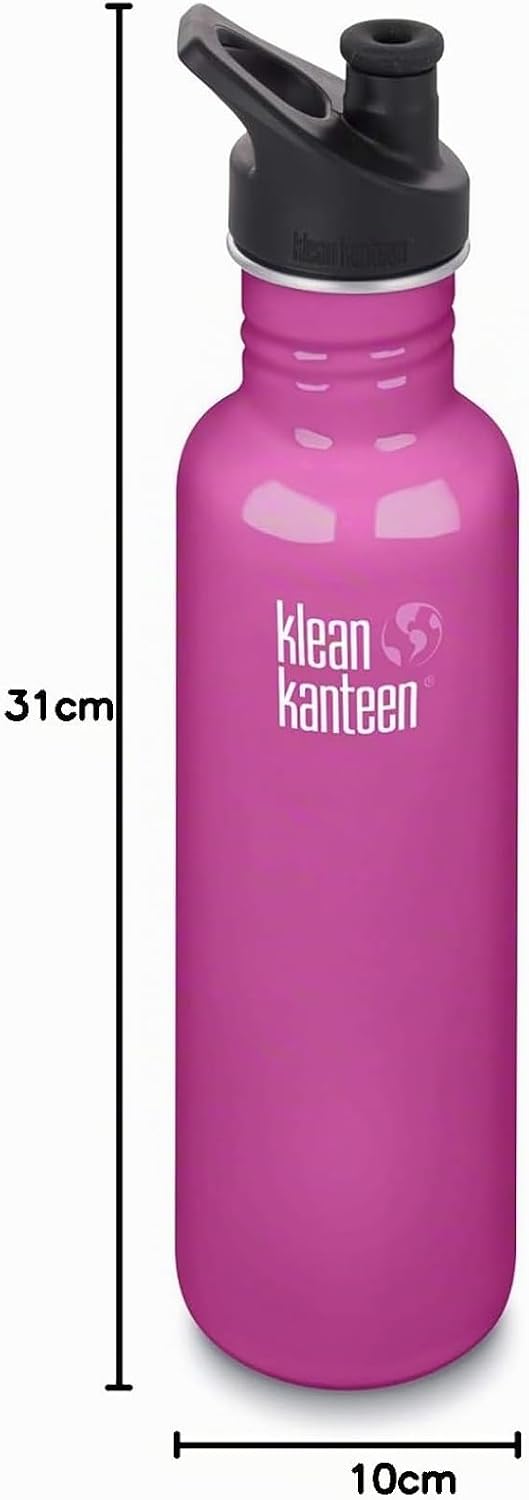 Klean Kanteen Classis Trinkflasche Wild Orchid mit Sport Cap 3.0 800ml/27oz 800ml - neu, 800ml - neu