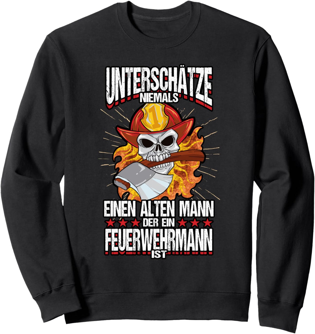 Feuerwehr Feuerwehrmann Brandbekämpfung Sweatshirt