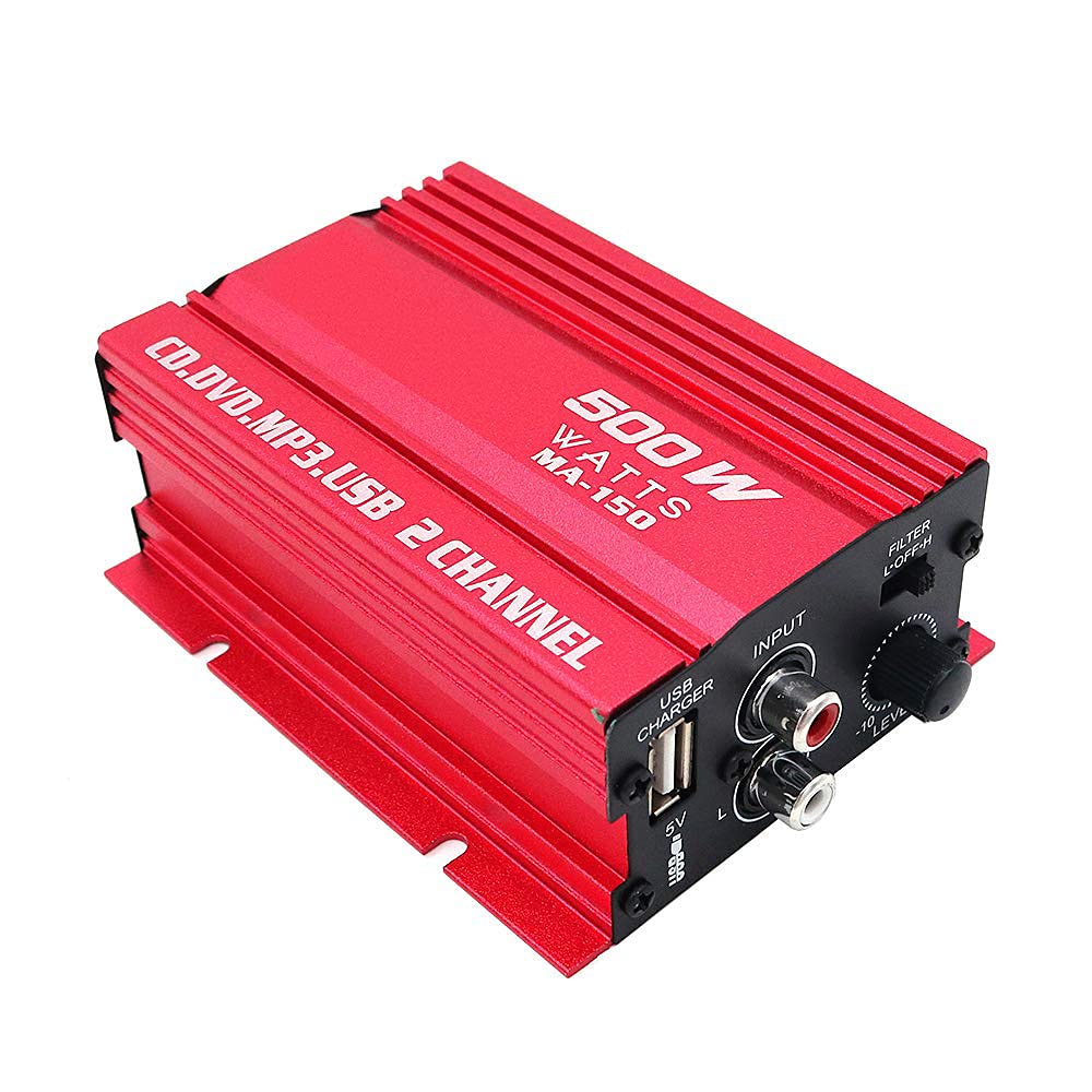 DollaTek kinter ma150 12v mini 2ch hifi stereo auto leistungsverstärker mp3 audio lautsprecher mit u