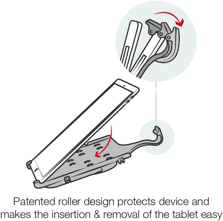 RAM Mounts UNPKD RAM EZ-ROLL'R Cradle for Apple IPAD Mini 6, W126826975 (for Apple IPAD Mini 6)