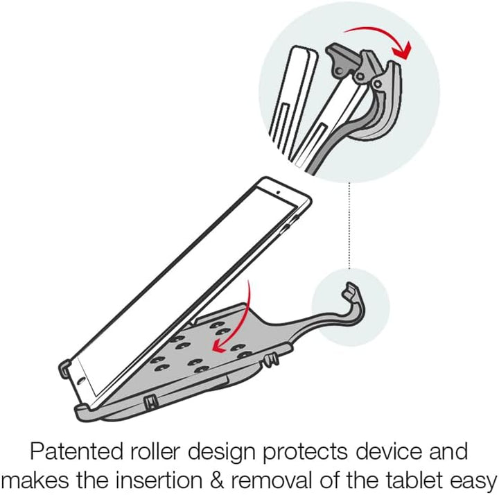 RAM Mounts UNPKD RAM EZ-ROLL'R Cradle for Apple IPAD Mini 6, W126826975 (for Apple IPAD Mini 6)