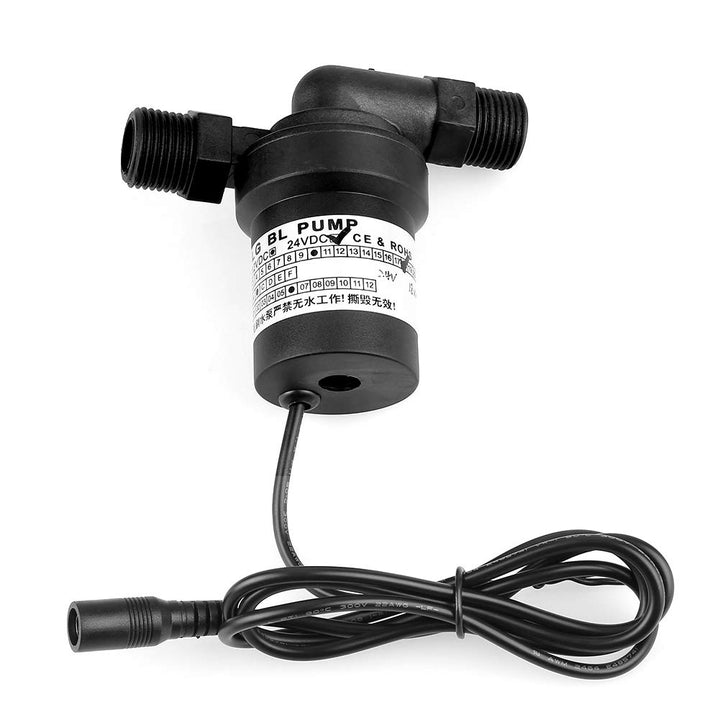 Heisswasserpumpe, bürstenlose DC24V 18W Warmwasserbereiter Heissumwälzpumpe Taucharm Geräuscharm 1/2