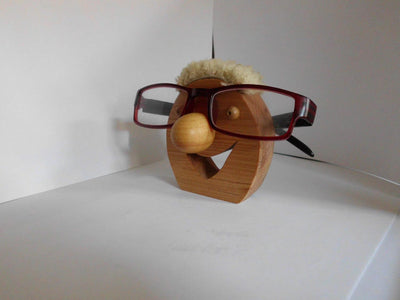 Brillenständer, Brillenhalter aus Holz, Brillenständer Holz, Brillenablage, brillennase, Brillenhalt