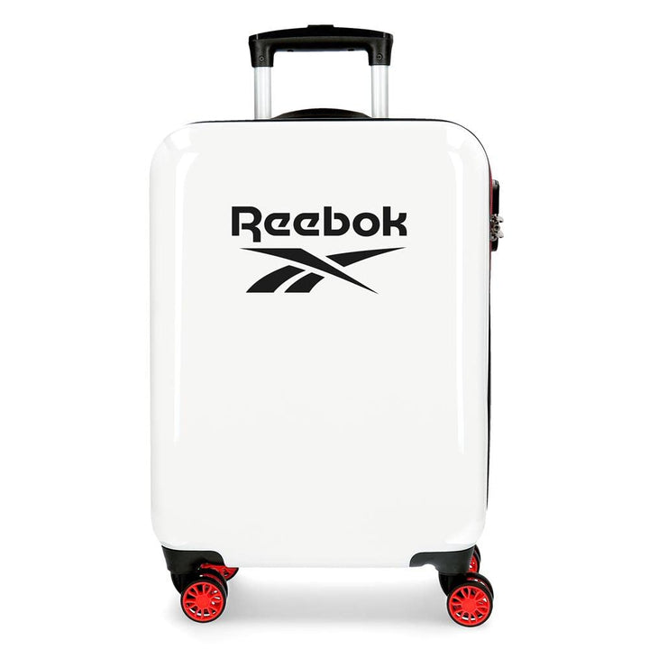 Reebok Maveryck Kabinenkoffer Rot 38 x 55 x 20 cm Starres ABS Seitliches Zahlenschloss 34 L 2,86 kg