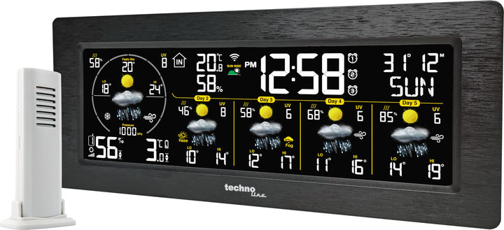 WD3050 Smart Life Wetterstation: Präzise 5-Tage-Vorhersagen, App-Steuerung, Alarmfunktionen & Mehr –