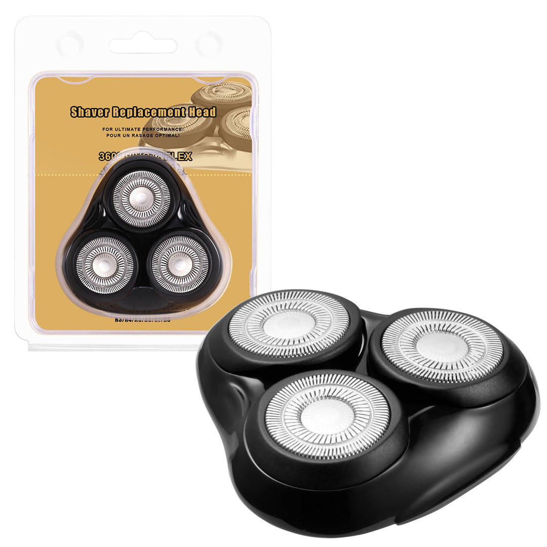 Universal Ersatz Rotierender Rasierkopf Kompatibel mit Remington Rasierer-Serie, für R3, R4, R5, R6,
