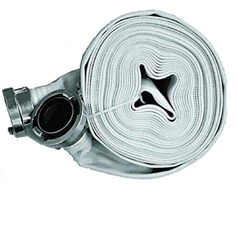 Bauschlauch 5m mit Storz C - 52mm Flachschlauch Rollschlauch Feuerwehrschlauch von MBS-FIRE®