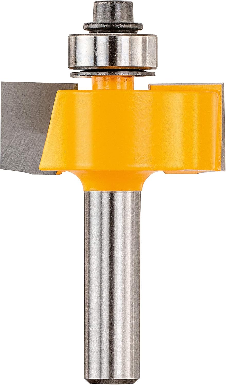 DEWALT DCW 604 P2 Akku Kombifräse 18V 55 mm + 2x Akku 5,0Ah + Ladegerät + TSTAK &amp; Fräser-Set 22 tlg.