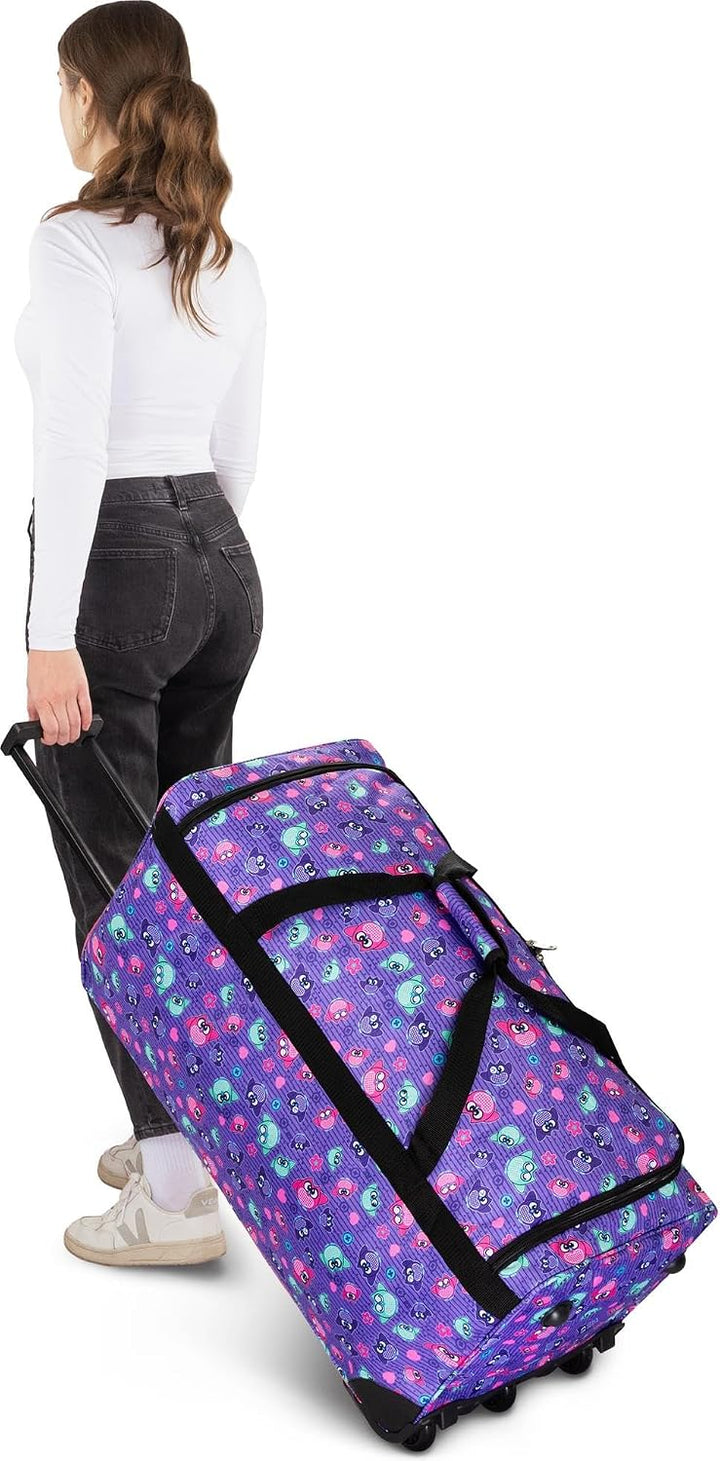 normani Stabile Reisetasche Trolley Big Size XL 80-150 Liter mit 2 Rollen –Robust und wasserabweisen
