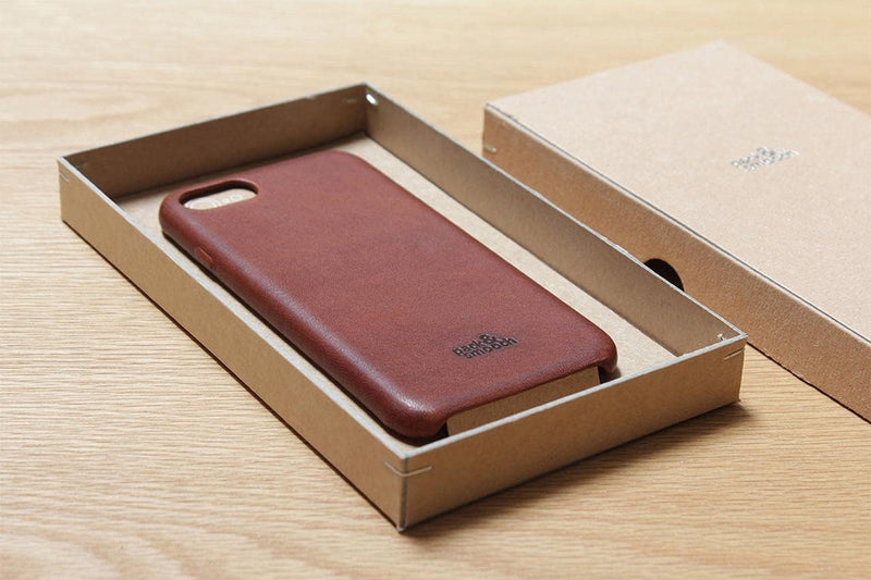 Pack & Smooch Für iPhone 12 Mini (5,4") Lederhülle Ledercase Backcover -Chester- aus Pflanzlich gege