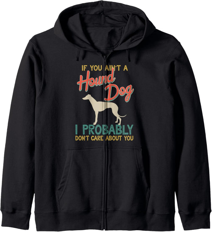 Funny Hound Dog Breeder Mom Dad Men Women Kids retro Gift Kapuzenjacke