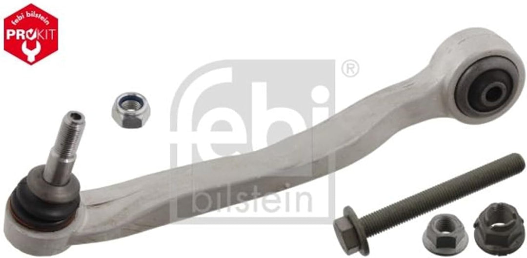 febi bilstein 40361 Querlenker mit Lager, Gelenk und Anbaumaterial, 1 Stück Vorderachse links, Vorde