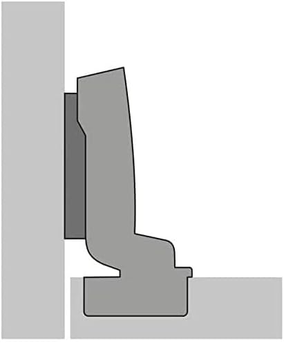 SOTECH 10 Stück Hettich Sensys 8645i TH 52 Innenanschlag Topfband inkl. Schrauben M4 x 20 mm Einlieg