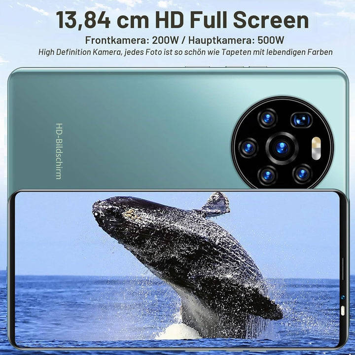 ciciglow Smartphone Ohne Vertrag Günstig, Mate40 pro 3G 5.45 Zoll HD+ Display Mobile Phone 512MB+4GB