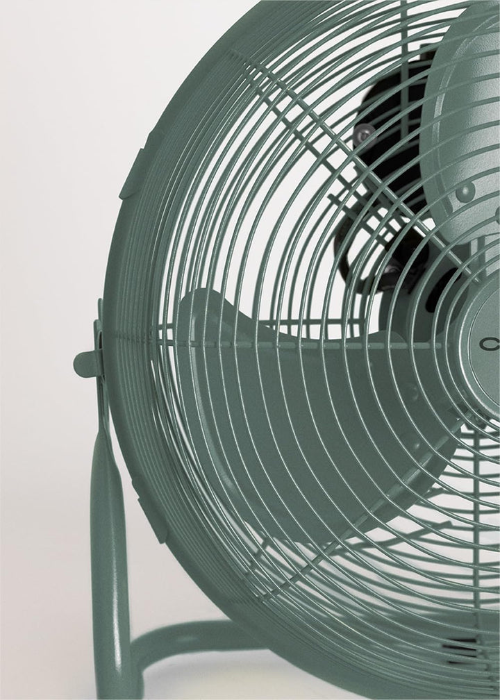 CREATE / AIR FLOOR RETRO/Industrieller Bodenventilator/Grün-Sage Ventilator, 16 Zoll, starker Luftst