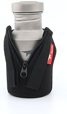 Keith Titanium Wasserflasche für Outdoor Camping Titan Sport Wasserkocher, 400ml
