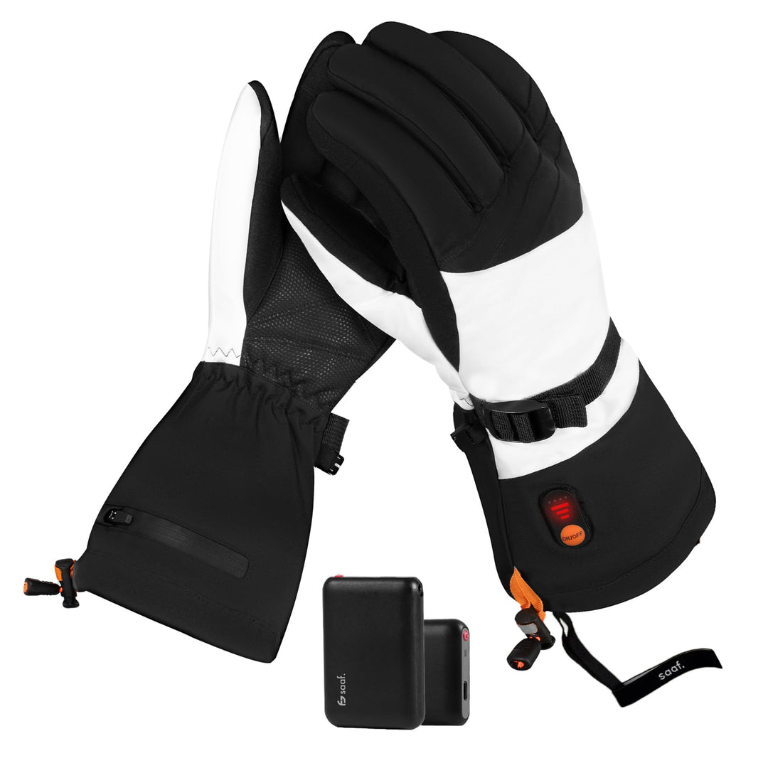 saaf Beheizte Handschuhe – Premium – 3 Positionen – Elektrische Handschuhe – Wasser- und Windabweise