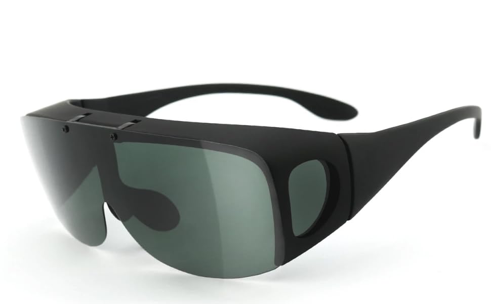 Skipper® - polarized eyewear Überziehbrille, Überbrille (POLARISIEREND) – Sonnenbrille für Brillentr