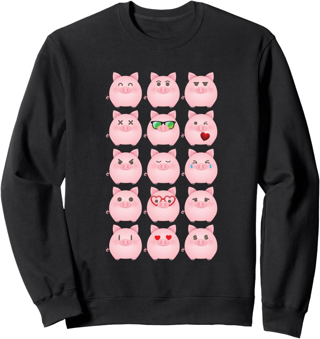Schweine sind mein Geist Tier Bauernhof Bauernhof lustig Sweatshirt