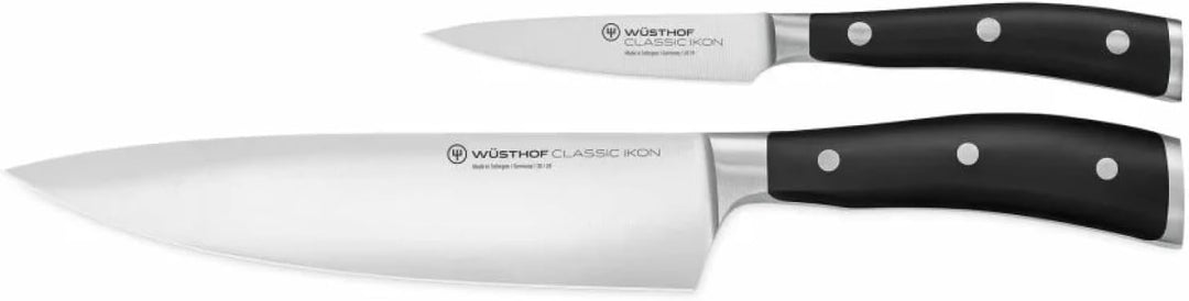 WÜSTHOF Classic Ikon Messersatz mit 2 Messern Koch- und, Koch- und Gemüsemesser, Single