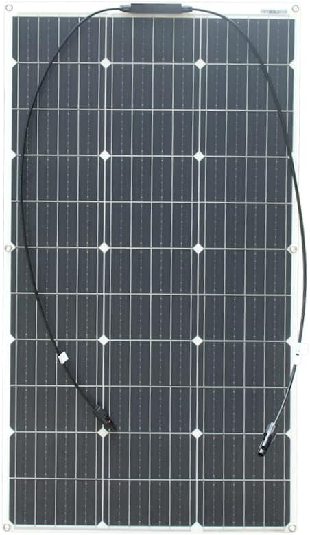 Solarpanel 600W Flexible Solarmodul 6 stücke 100W 12V Monokristallin Photovoltaik Solarzelle Outdoor