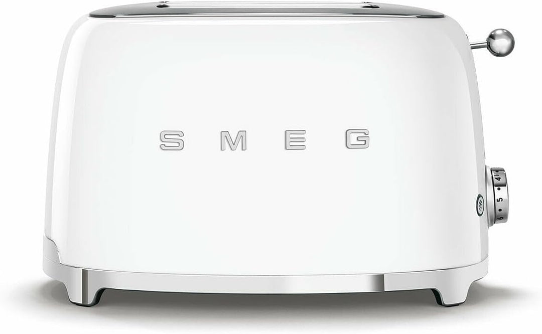 Smeg Toaster TSF01WHEU weiss, Kunststoff, 1 Liter