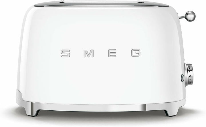 Smeg Toaster TSF01WHEU weiss, Kunststoff, 1 Liter