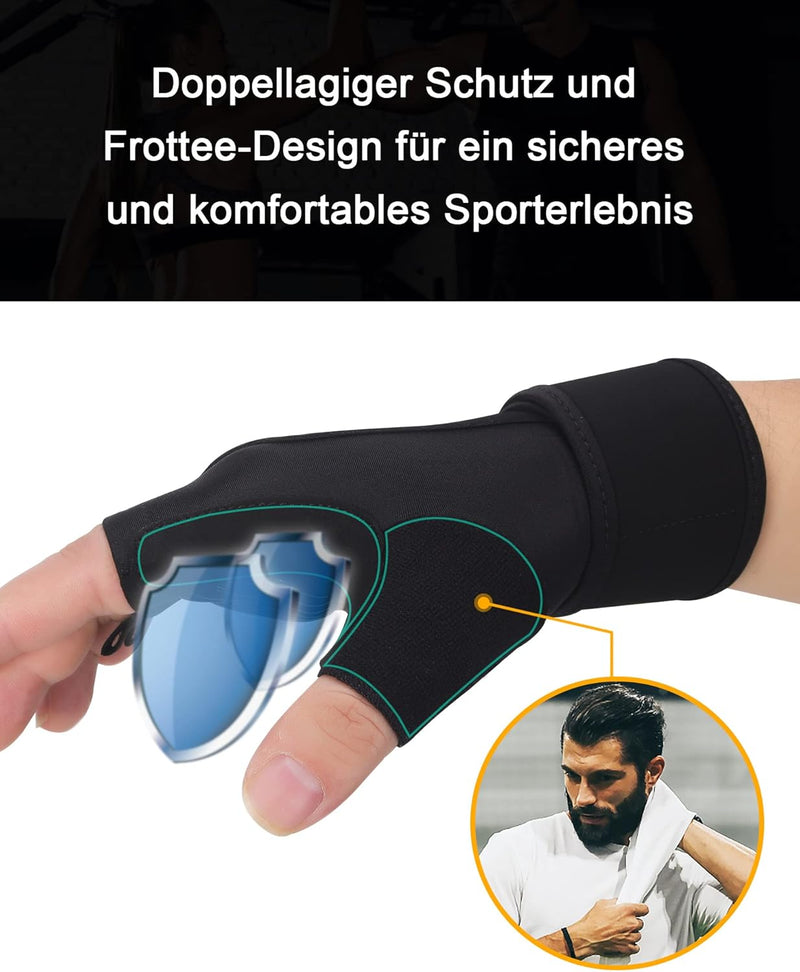 boildeg Fitness Handschuhe,Trainingshandschuhe,Gewichtheben Handschuhe für Bodybuilding Crossfit,Dam