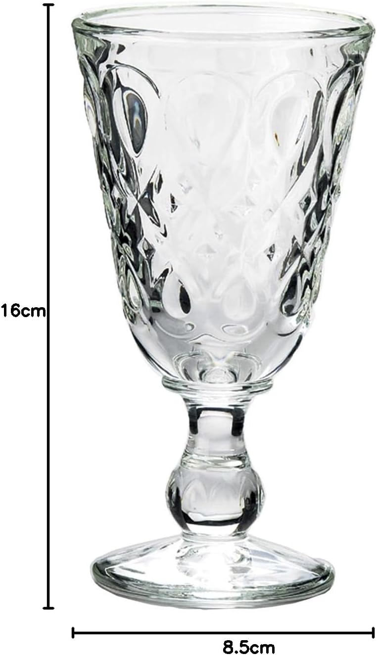 La Rochère Weinglas Lyonnais Klar 230 ml - 6 Gläser - schöne Weingläser für romantische Abende mit R