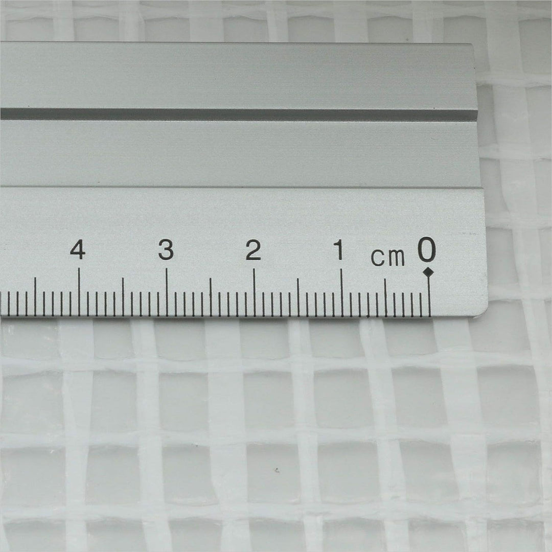 So De Pm Gitterplane 4 x 5 m transparent 160 g/m² Garten Plane Gewächshaus Folie Abdeckplane