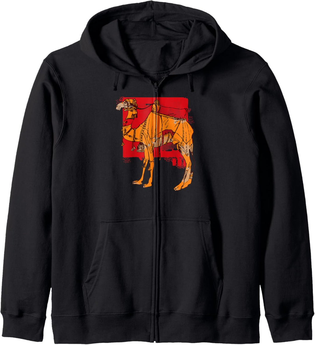 Altes Kamel in arabischer Nacht Lustiges Geschenk Kapuzenjacke