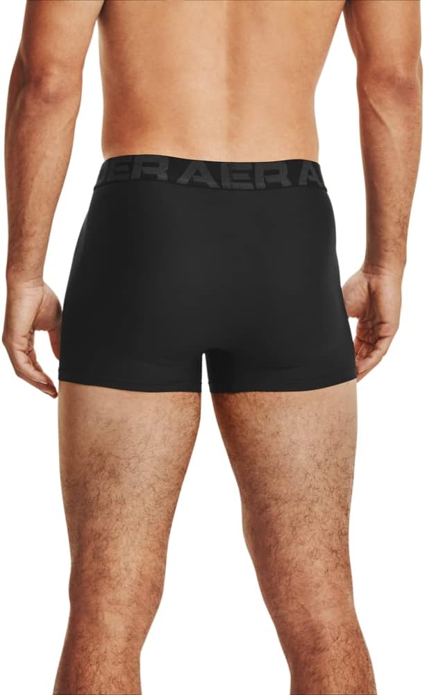 Under Armour Herren Tech 3in 2 Pack, schnelltrocknende Boxershorts, komfortable Unterwäsche mit enga