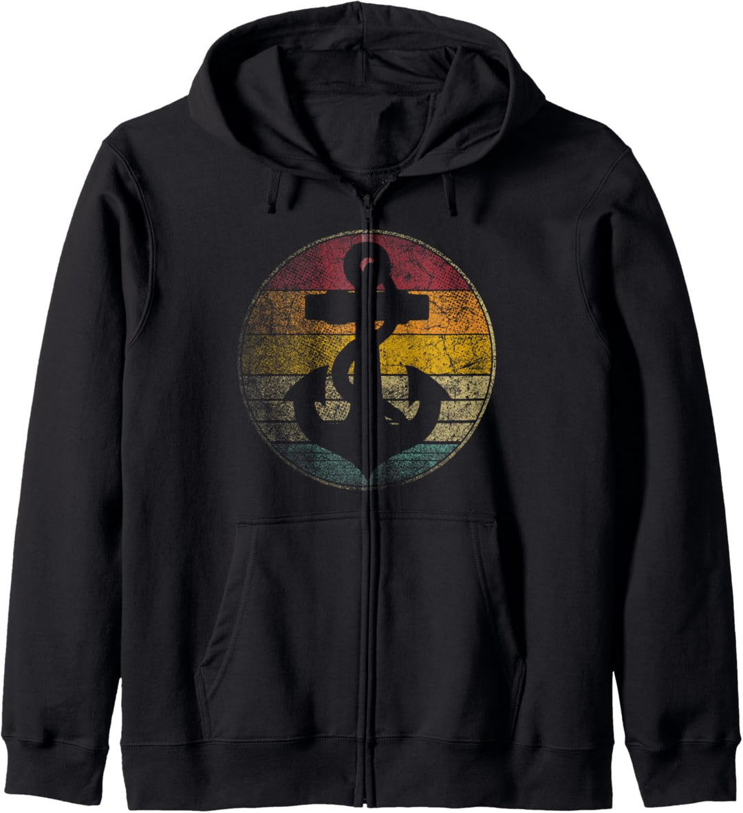 Anchor Sailing Sail - Retro Vintage Funny Shirt Men Women Kapuzenjacke